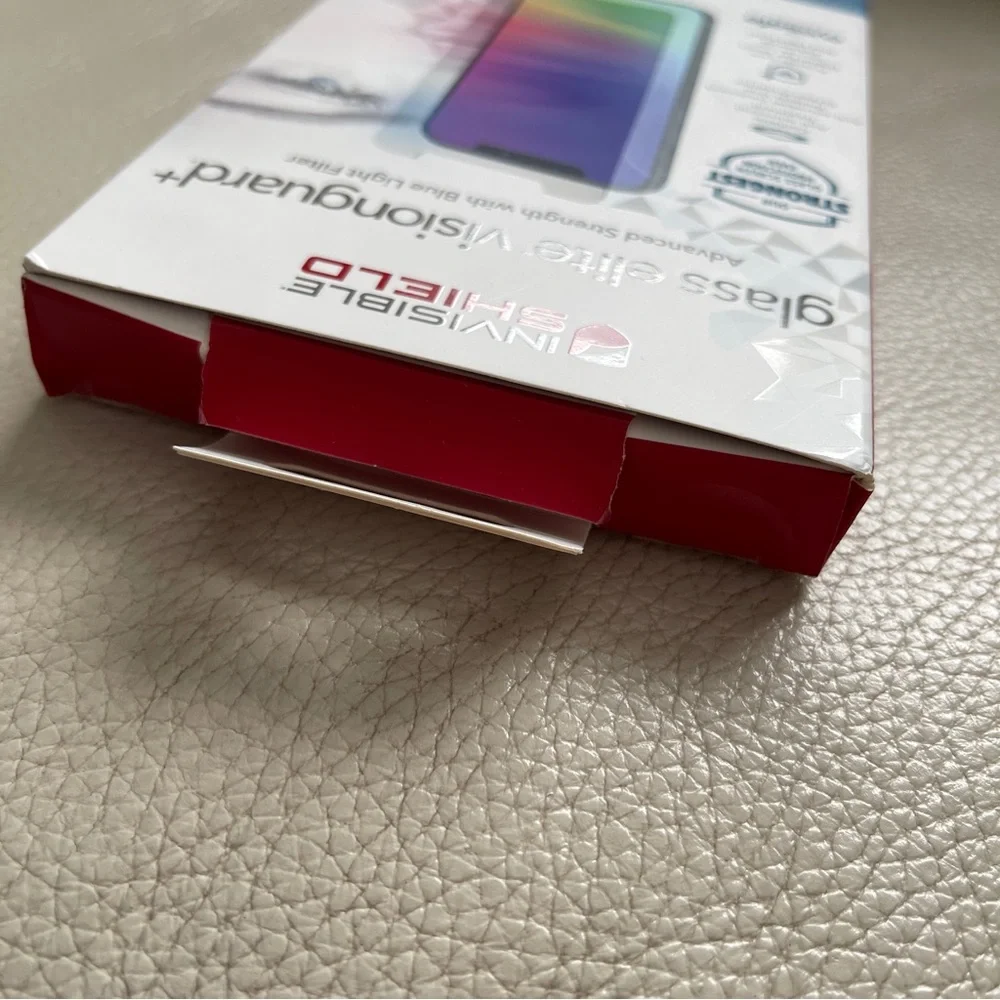 NEW ZAGG Invisible Shield Glass Elite VisioGuard+ for iPhone 12 / 12Pro / 11 / X